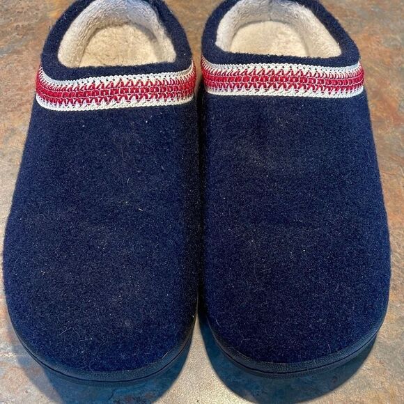 The Vermont Country Store Felted Slipper Clog Sz 9 - Picture 1 of 8